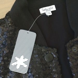 Splendid Sequin Bomber Jacket